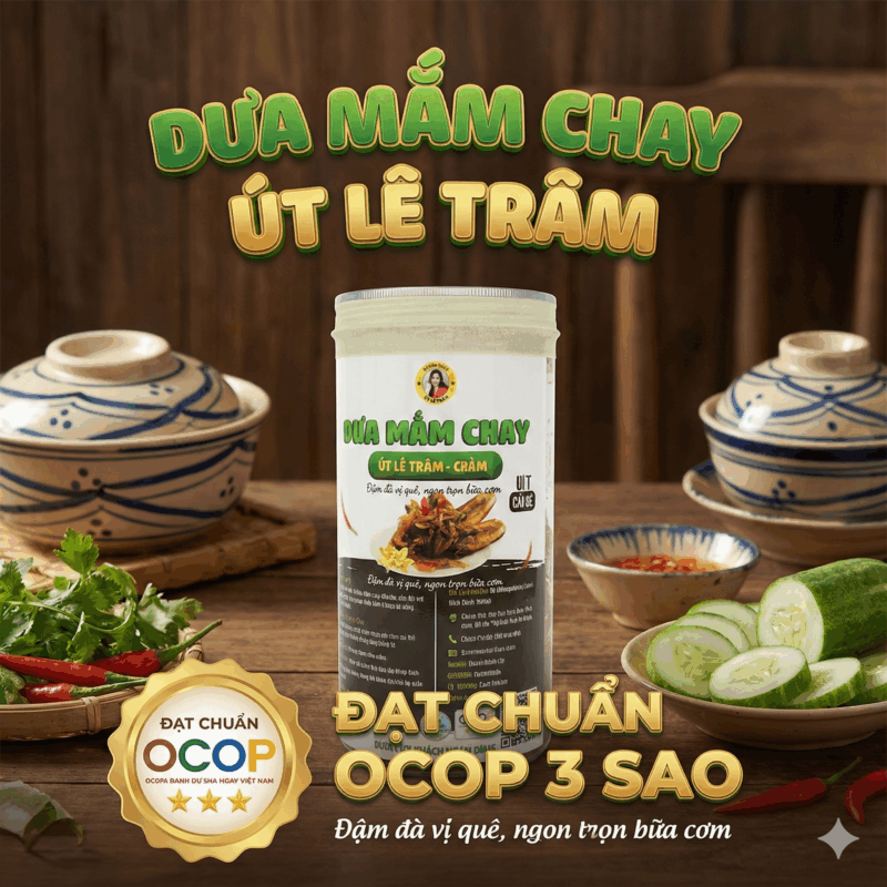 Hũ Dưa mắm Chay 550g