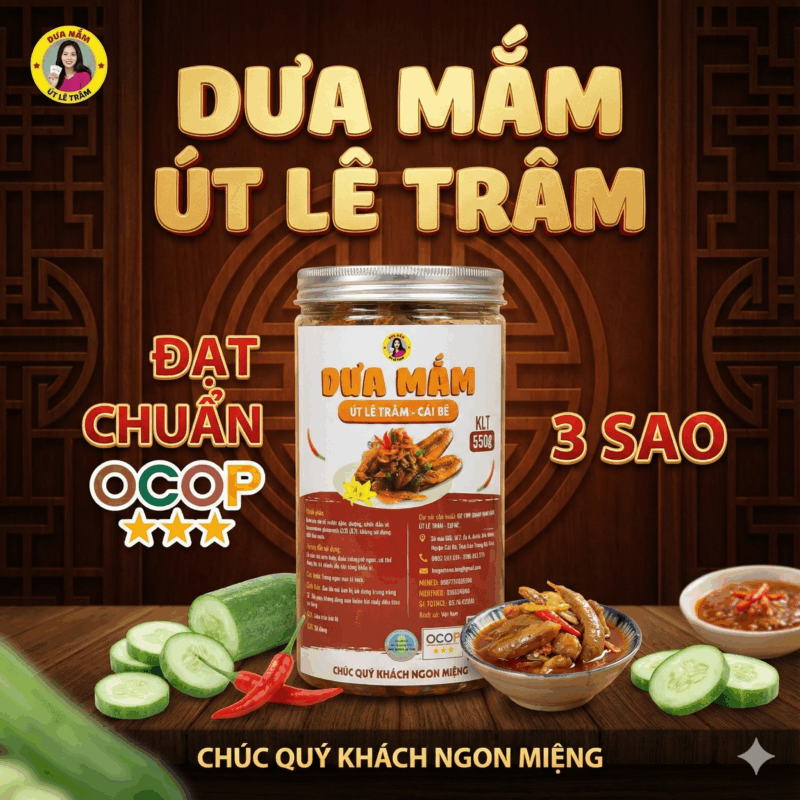 Hũ Dưa mắm 550g